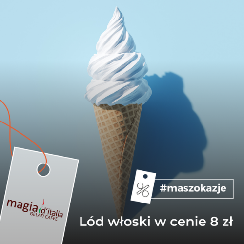 Lód włoski w cenie 8 zł