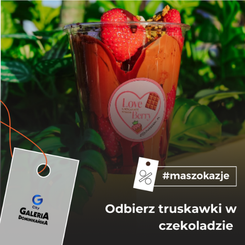 Odbierz truskawki w czekoladzie