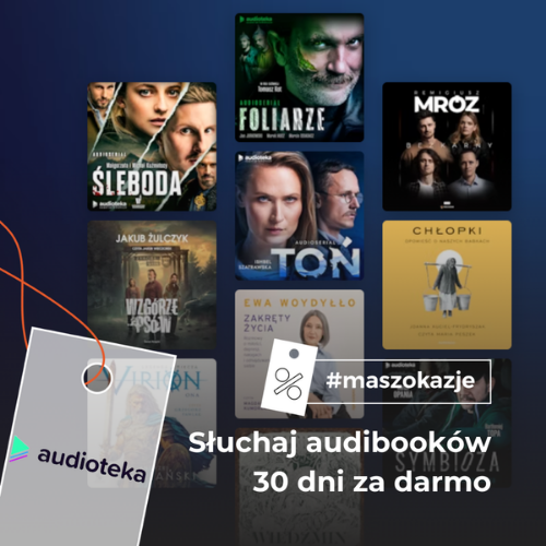 Słuchaj audiobooków 30 dni za darmo