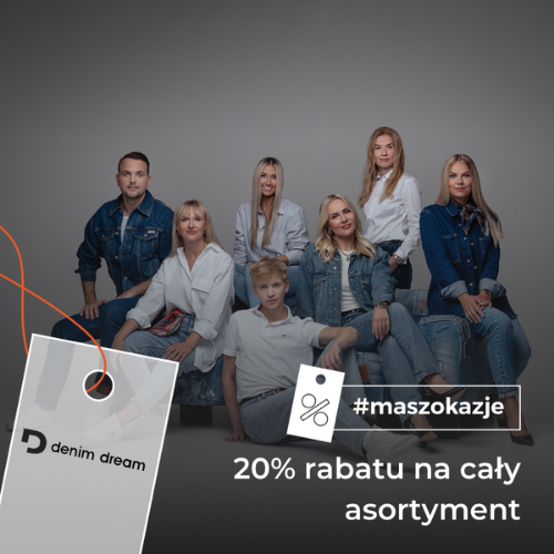 20% rabatu na cały asortyment