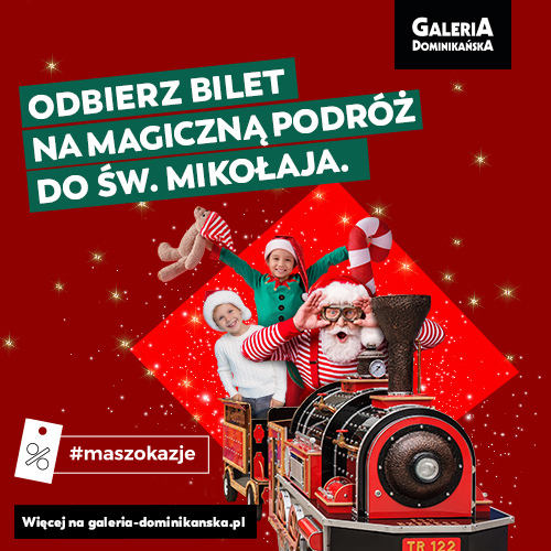 Odbierz bilet na magiczną podróż do Św. Mikołaja