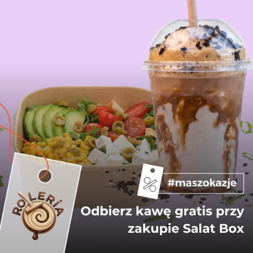 Odbierz kawę gratis przy zakupie Salat Box