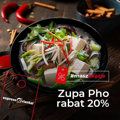 Zupa Pho z rabatem 20%*