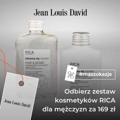 Odbierz zestaw kosmetyków RICA dla mężczyzn za 169 zł