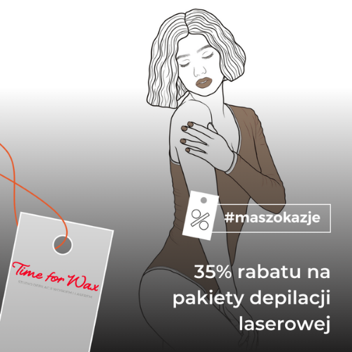 35% rabatu na pakiety depilacji laserowej