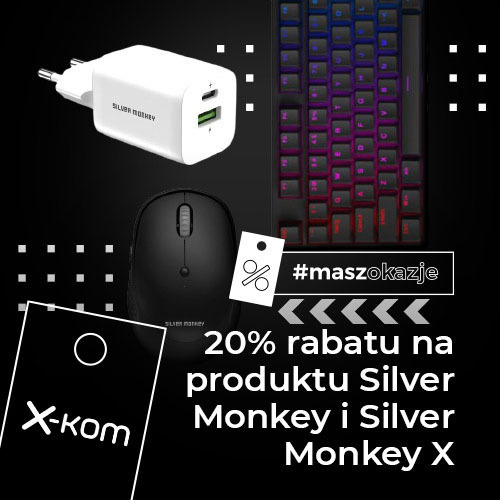 Rabat 20% na produkty Silver Monkey i Silver Monkey X!!