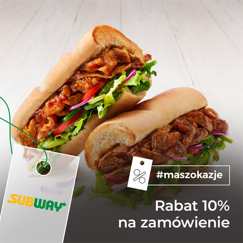 Rabat 10% na zamówienie