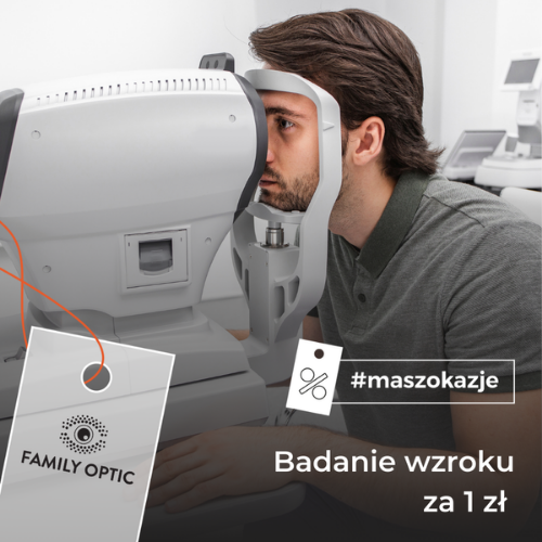 Badanie wzroku za 1zł