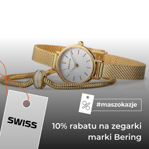 10% rabatu na zegarki marki Bering