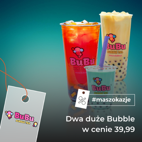 Dwa duże Bubble w cenie 39,99