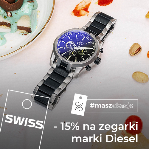 -15% na zegarki marki Diesel