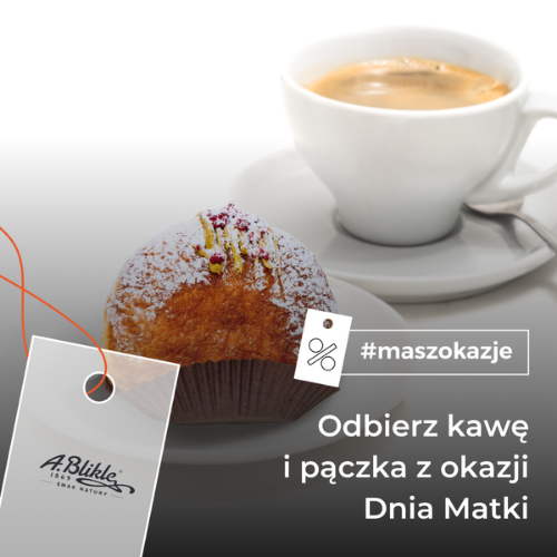 Odbierz kawę i pączka z okazji Dnia Matki