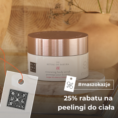 25% rabatu na peelingi do ciała*