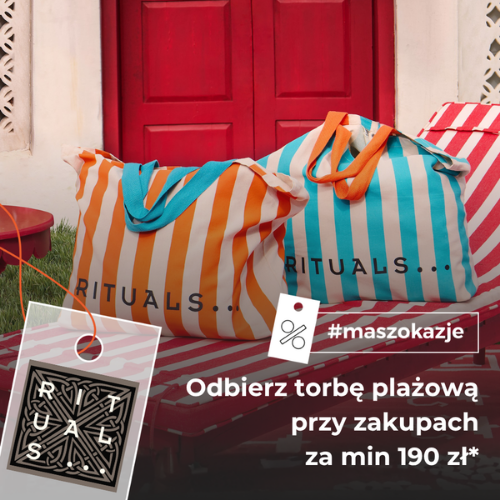 Odbierz torbę plażową przy zakupach a min 190 zł*