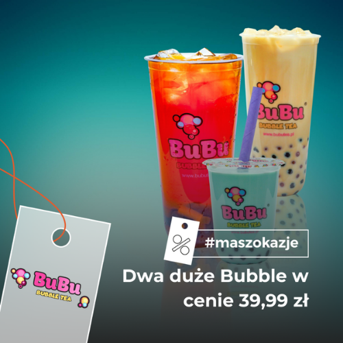 Dwa duże Bubble w cenie 39,99