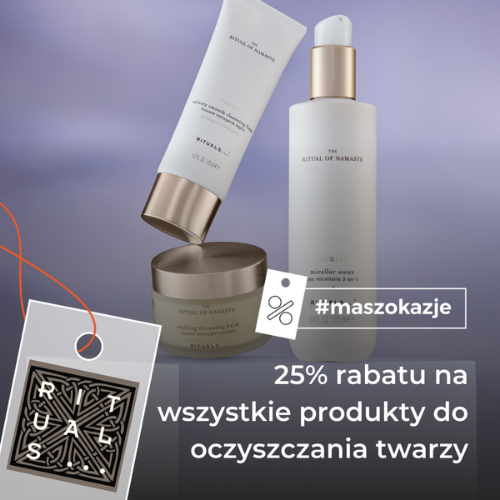 25% rabatu na wszystkie produkty do oczyszczania twarzy