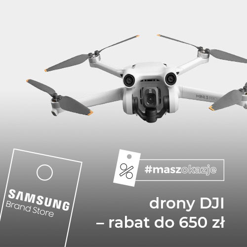Drony DJI – rabat do 650 zł!!