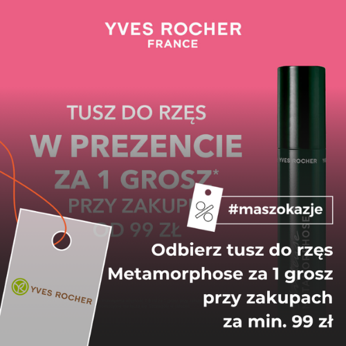 Odbierz tusz do rzęs Metamorphose za 1 grosz przy zakupach za min. 99 zł