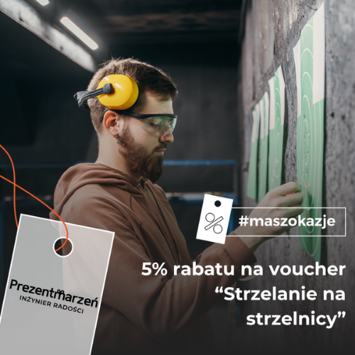 5% rabaty na voucher 