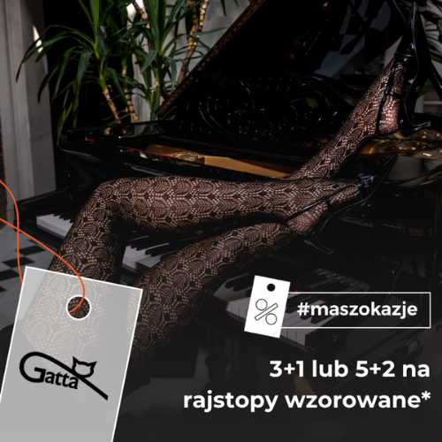3+1 lub 5+2 na rajstopy wzorowane*