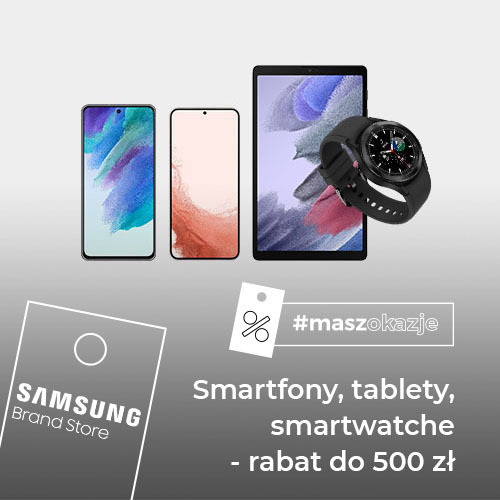 Smartfony, tablety, smartwatche z rabatem do -500 zł*