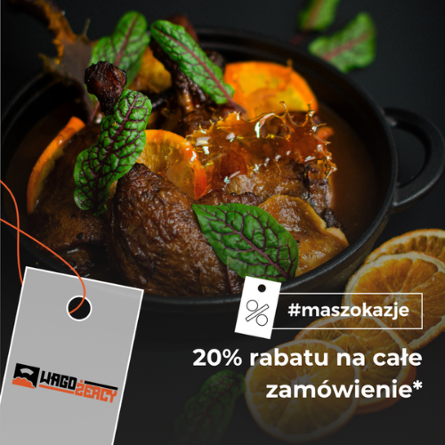 20% rabatu na całe zamówienie*