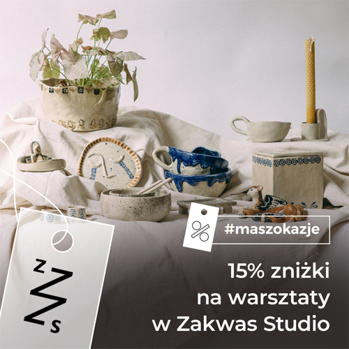 15% zniżki na warsztaty w Zakwas Studio