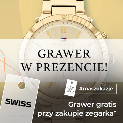 Grawer gratis przy zakupie zegarka*