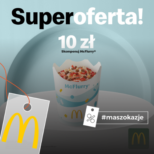 Skomponuj McFlurry w cenie 10 zł